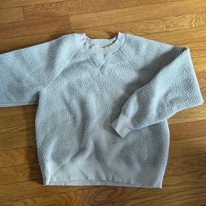 Everlane Renew Sherpa Fleece Crewneck